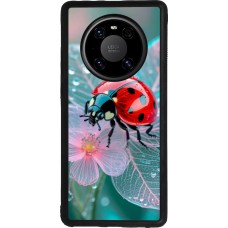 Coque Huawei Mate 40 Pro - Silicone rigide noir Ladybird in bloom Spring 2026