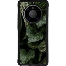 Coque Huawei Mate 40 Pro - Silicone rigide noir Spring 23 fresh plants
