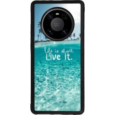 Huawei Mate 40 Pro Case Hülle - Silikon schwarz Summer 18 24