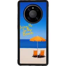 Coque Huawei Mate 40 Pro - Silicone rigide noir Summer 2025 Bring me to the beach