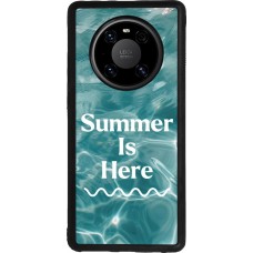 Coque Huawei Mate 40 Pro - Silicone rigide noir Summer 2025 Summer is here