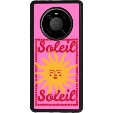 Coque Huawei Mate 40 Pro - Silicone rigide noir Sun sun 2026