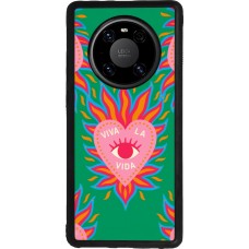 Coque Huawei Mate 40 Pro - Silicone rigide noir Viva la vida 2026
