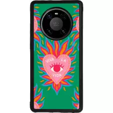 Huawei Mate 40 Pro Case Hülle - Silikon schwarz Viva la vida 2026
