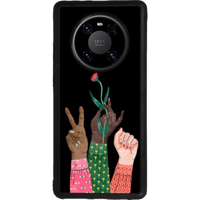 Coque Huawei Mate 40 Pro - Silicone rigide noir Womens day 2026 2