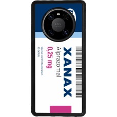 Coque Huawei Mate 40 Pro - Silicone rigide noir Xanax Alprazolam 2025