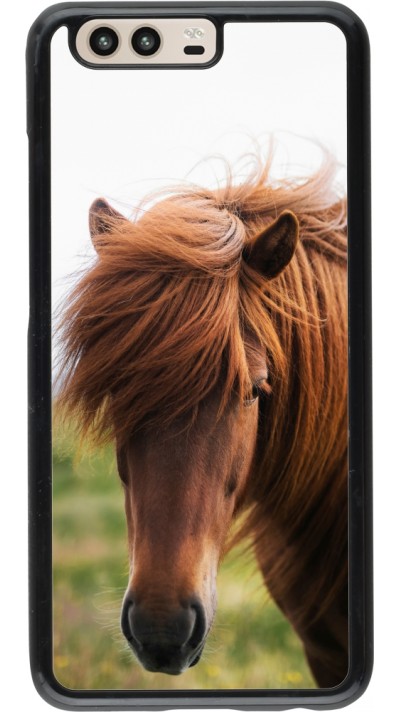 Coque Huawei P10 - Autumn 22 horse in the wind