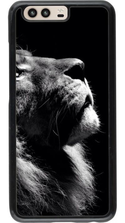 Coque Huawei P10 - Lion looking up