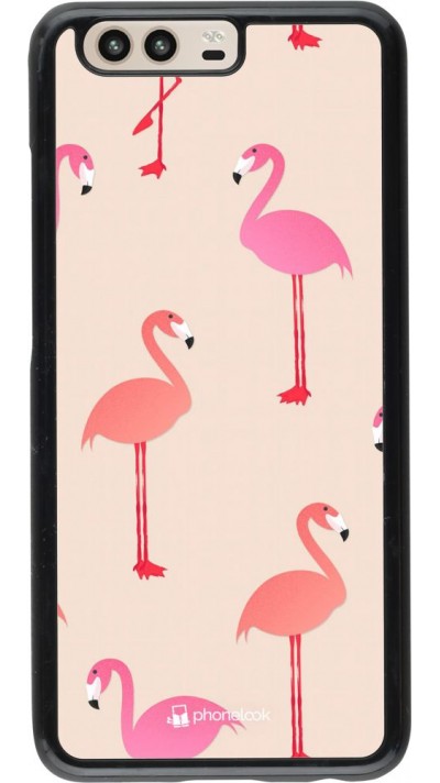 Coque Huawei P10 - Pink Flamingos Pattern