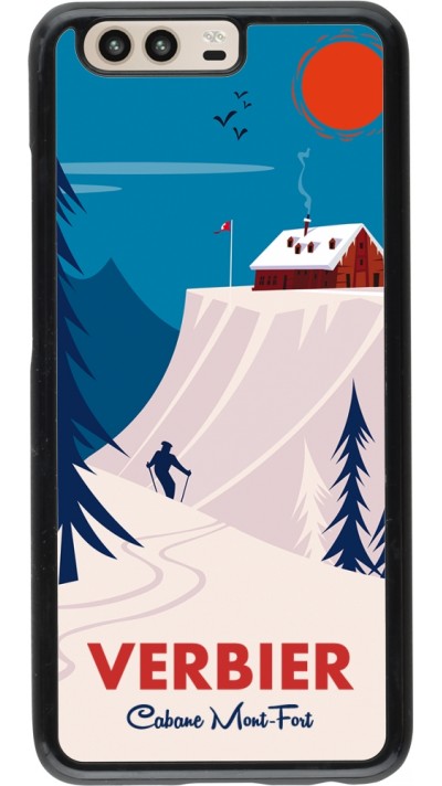 Coque Huawei P10 - Verbier Cabane Mont-Fort