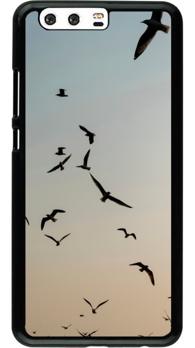 Coque Huawei P10 Plus - Autumn 22 flying birds shadow