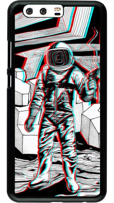 Hülle Huawei P10 Plus - Anaglyph Astronaut