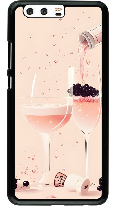 Coque Huawei P10 Plus - Champagne Pouring Pink