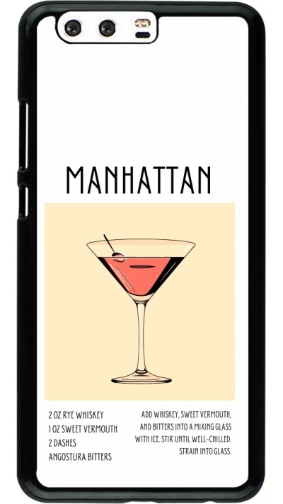 Coque Huawei P10 Plus - Cocktail recette Manhattan