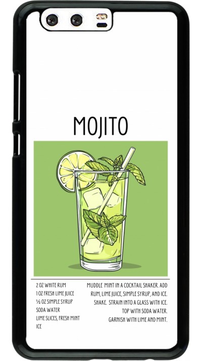 Huawei P10 Plus Case Hülle - Cocktail Rezept Mojito