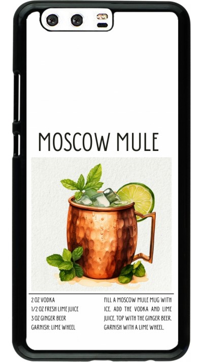 Coque Huawei P10 Plus - Cocktail recette Moscow Mule