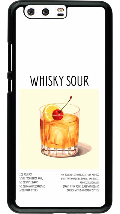 Coque Huawei P10 Plus - Cocktail recette Whisky Sour
