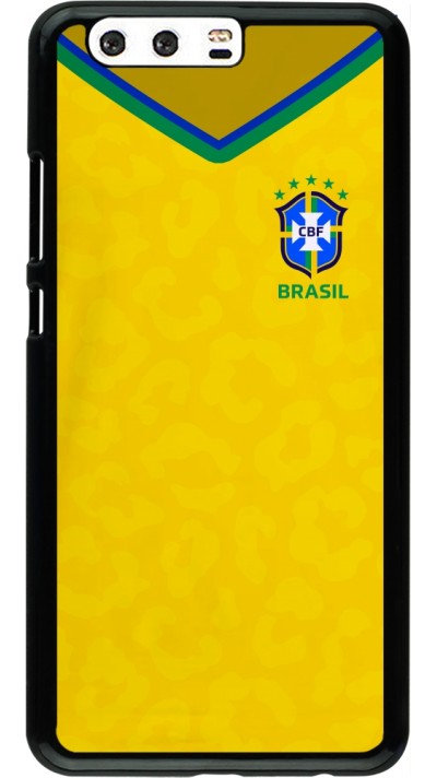 Coque Huawei P10 Plus - Maillot de football Brésil 2022 personnalisable