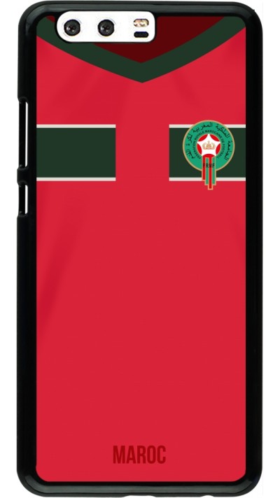 Coque Huawei P10 Plus - Maillot de football Maroc 2022 personnalisable