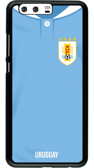 Huawei P10 Plus Case Hülle - Uruguay 2022 personalisierbares Fussballtrikot