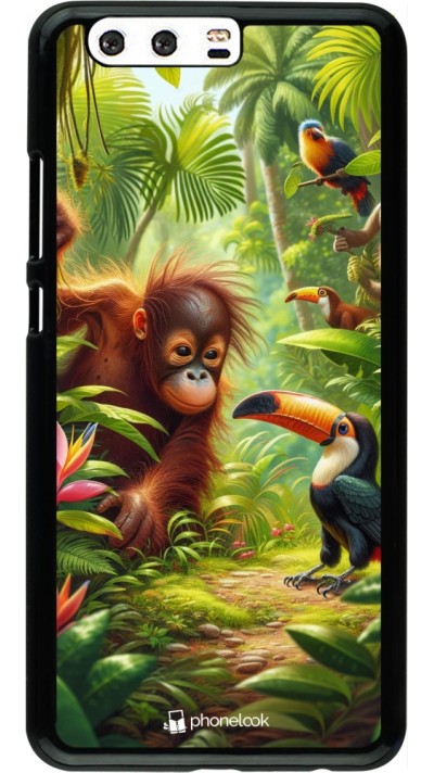 Huawei P10 Plus Case Hülle - Tropischer Dschungel Tayrona