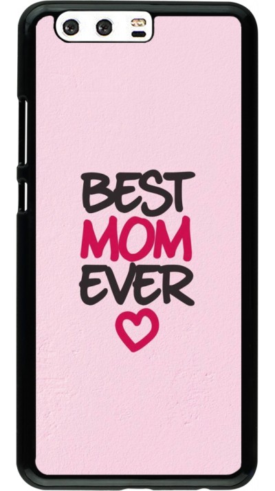 Coque Huawei P10 Plus - Mom 2023 best Mom ever pink