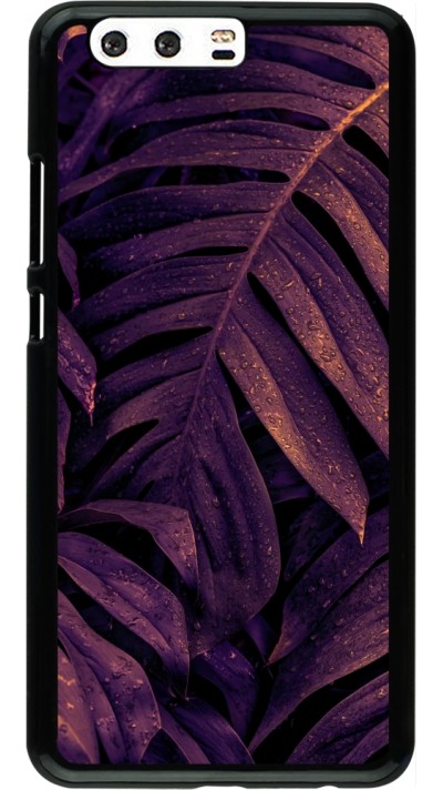 Coque Huawei P10 Plus - Purple Light Leaves