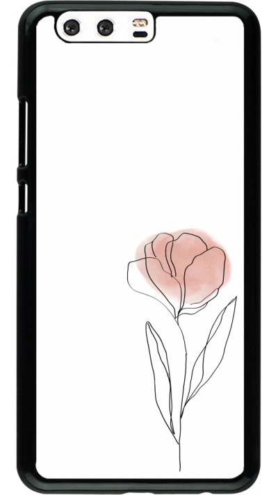 Coque Huawei P10 Plus - Spring 23 minimalist flower