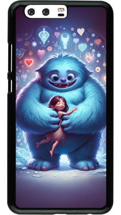 Huawei P10 Plus Case Hülle - Valentin 2024 Flauschige Liebe