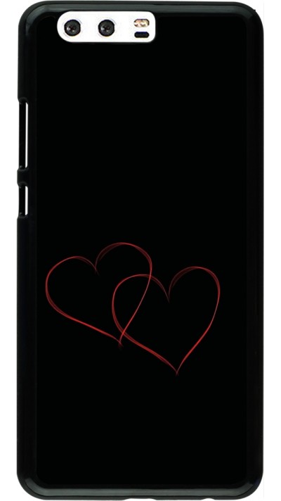 Huawei P10 Plus Case Hülle - Valentine 2023 attached heart