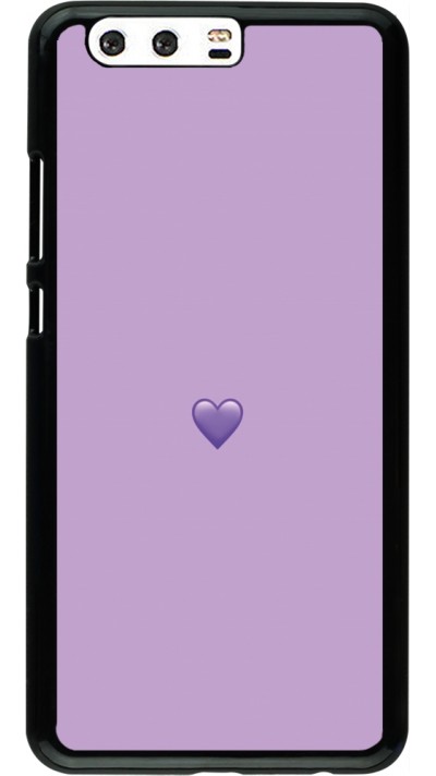 Huawei P10 Plus Case Hülle - Valentine 2023 purpule single heart