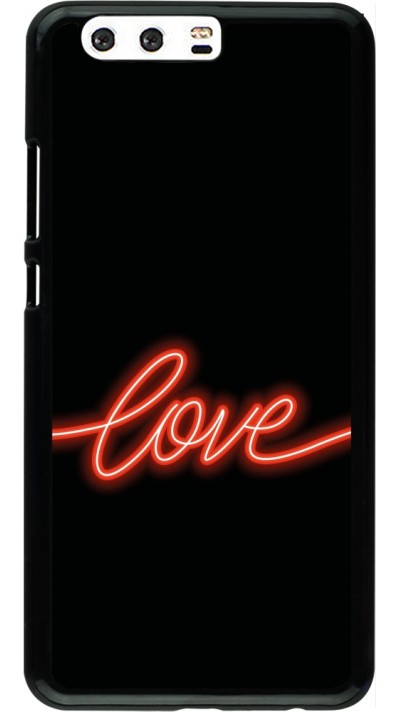 Coque Huawei P10 Plus - Valentine 2023 neon love