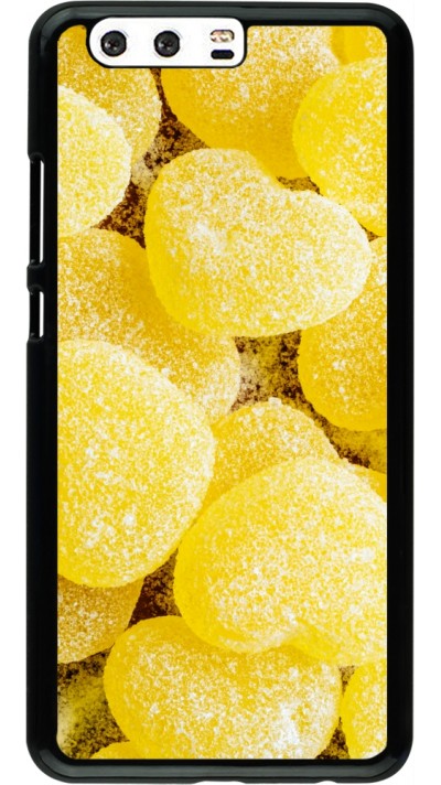 Coque Huawei P10 Plus - Valentine 2023 sweet yellow hearts