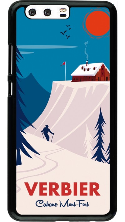 Coque Huawei P10 Plus - Verbier Cabane Mont-Fort