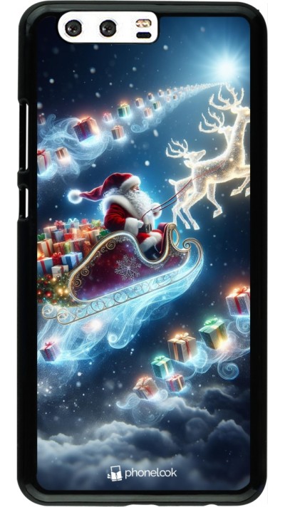Huawei P10 Plus Case Hülle - Weihnachten 2023 Verzauberter Weihnachtsmann