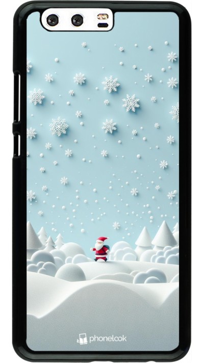 Huawei P10 Plus Case Hülle - Weihnachten 2023 Kleiner Vater Schneeflocke