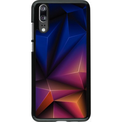 Hülle Huawei P20 - Abstract Triangles 