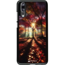 Huawei P20 Case Hülle - Herbstlicher goldener Glanz