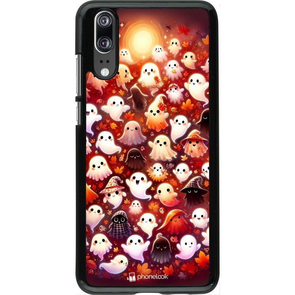 Coque Huawei P20 - Fantômes automne mignons
