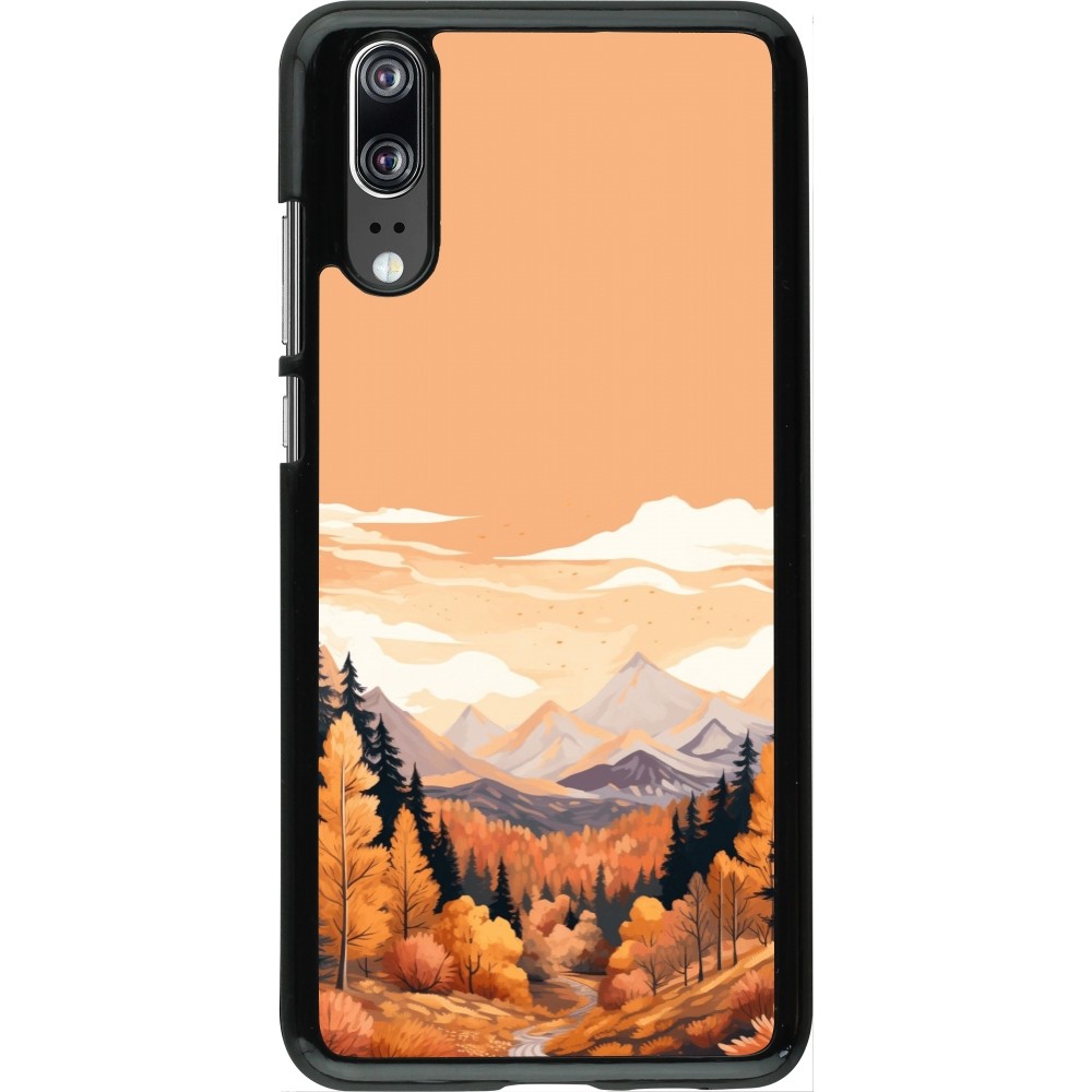 Huawei P20 Case Hülle - Autumn 25 Mountains