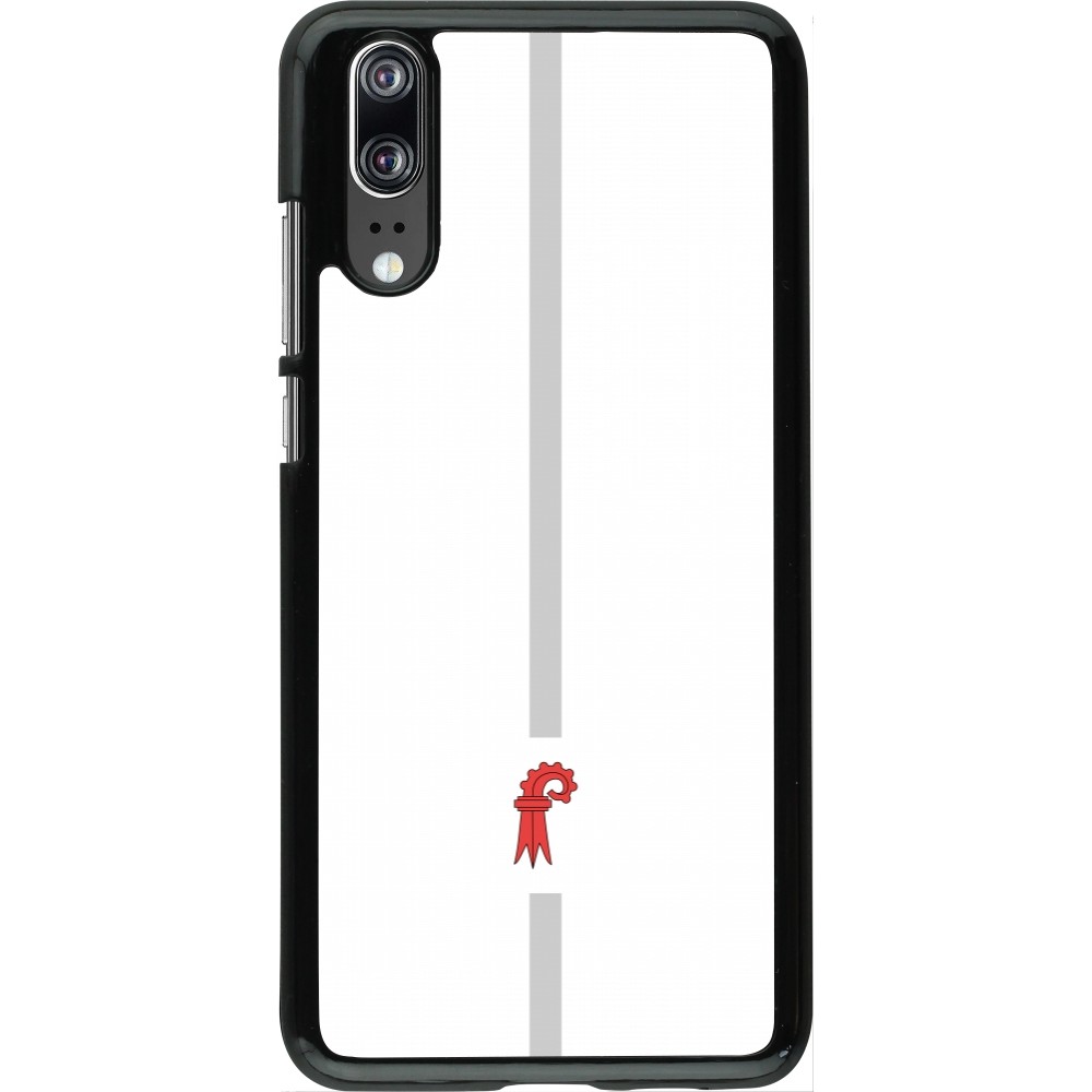 Coque Huawei P20 - Canton BL blanc