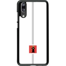 Coque Huawei P20 - Canton GL blanc