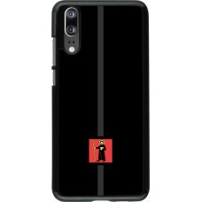 Huawei P20 Case Hülle - Kanton GL schwarz