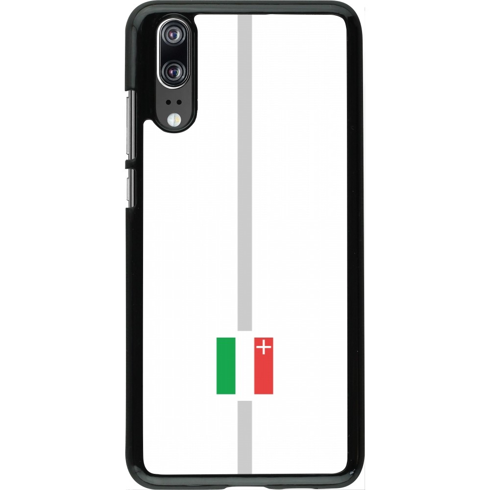 Coque Huawei P20 - Canton NE blanc