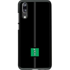 Coque Huawei P20 - Canton SG noir