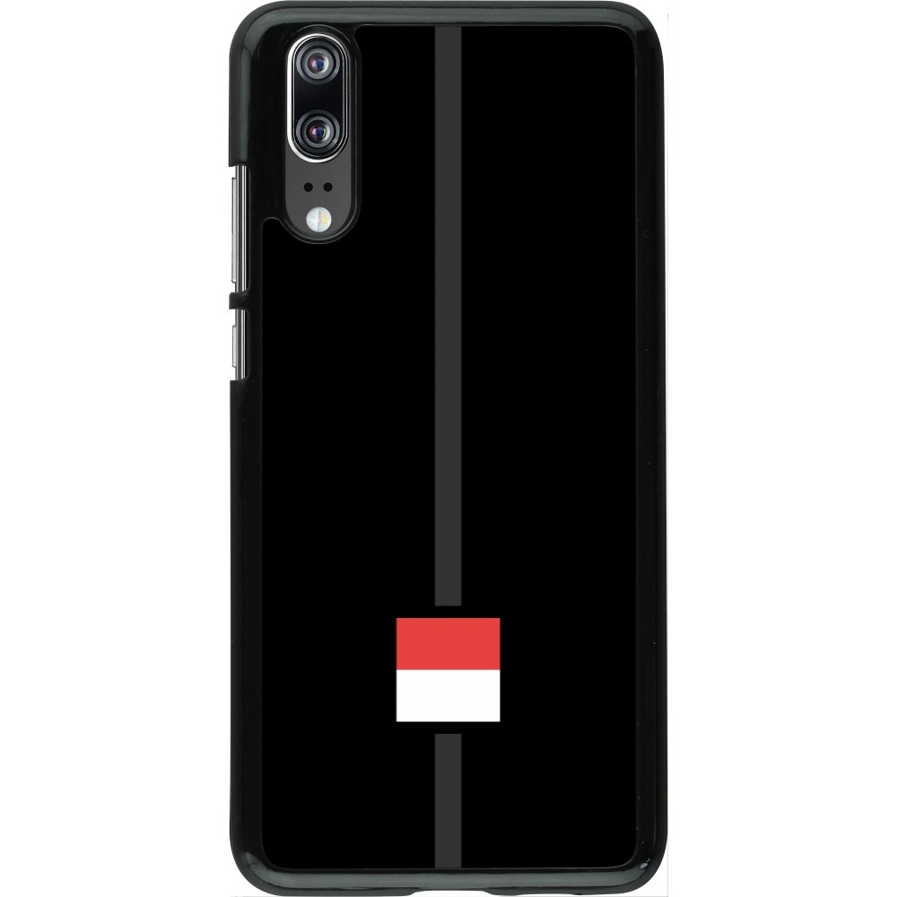 Huawei P20 Case Hülle - Kanton SO schwarz
