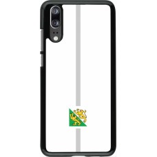 Coque Huawei P20 - Canton TG blanc