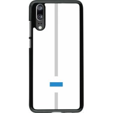 Coque Huawei P20 - Canton ZG blanc