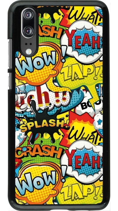 Huawei P20 Case Hülle - Cartoons slogans