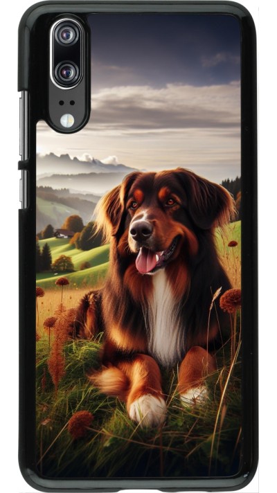 Huawei P20 Case Hülle - Hund Land Schweiz